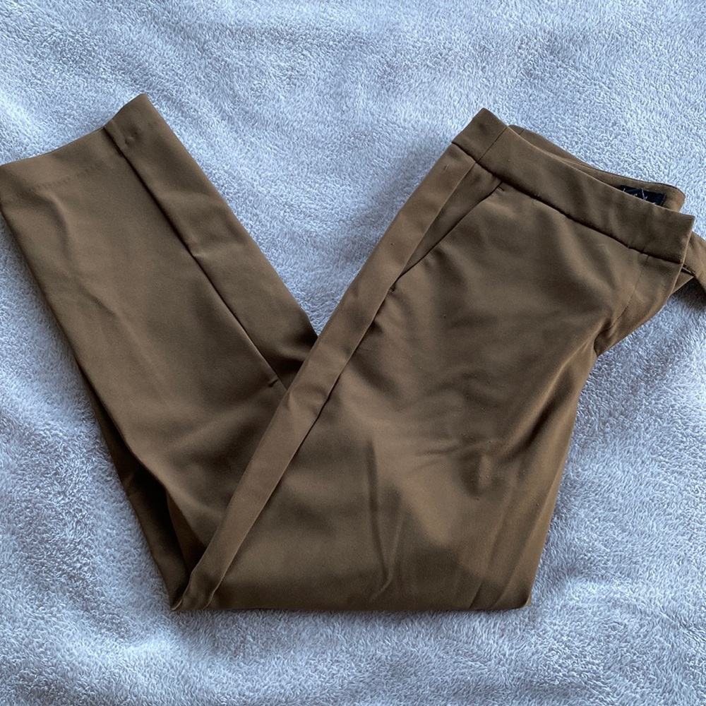 Brown work slacks